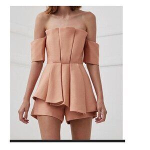 C/MEO Collective Need Nobody Romper BNWOT